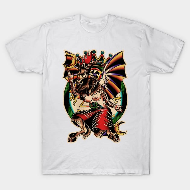 Satan T-Shirt by Don Chuck Carvalho